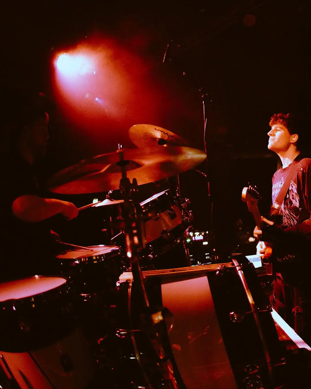 Aidan Mansell live with drums