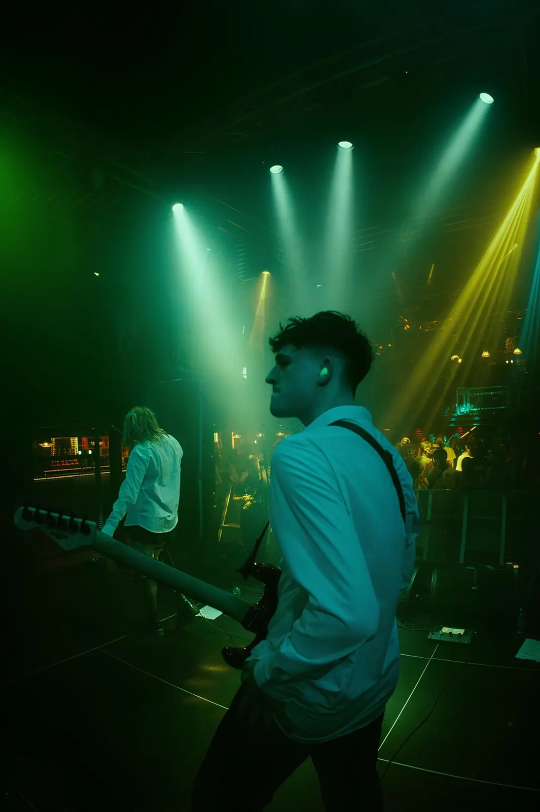 Aidan Mansell side stage